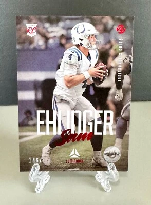 Sam Ehlinger Panini Chronicles Luminance Update Rookies Red /199 - Image 1 of 2