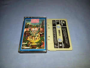 ORFF CARMINA BURANA CLASSICAL CASSETTE TAPE ALBUM - Picture 1 of 2