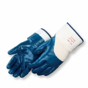 Liberty 9460SP Guanti Grandi in Nitrile Custodia Polsino Di Sicurezza Completamente Rivestita 120 Paia - Foto 1 di 1