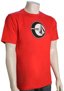 Volcom Simply Stoned T-Shirt - Ribbon Red - New - Picture 1 of 1
