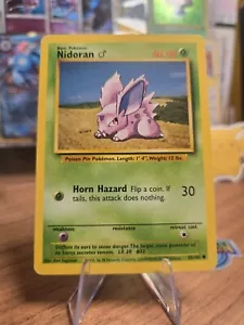 Pokémon Base Set 1999 ENGLISH - Nidoran 55 - Picture 1 of 2
