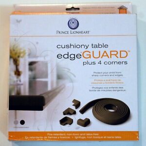 Prince Lionheart Cushiony Table Edge Guard with 4 corners beige, baby safety