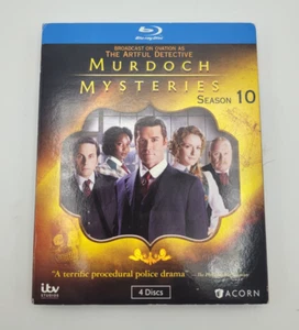 Murdoch Mysteries: Season 10 (Blu-ray, 2016) 4 Disc Set, Slip Cover NEW - Bild 1 von 5