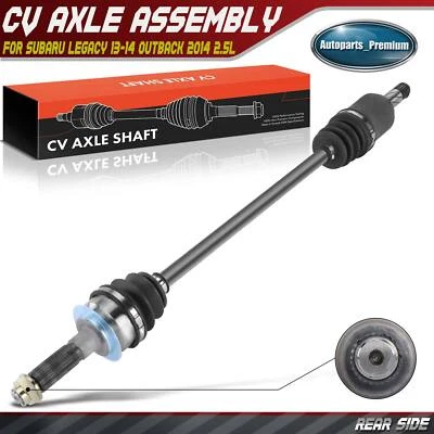 Rear LH or RH CV Axle Assembly for Subaru Legacy 2013-2014 Outback 2014 H4 2.5L - Image 1 of 4