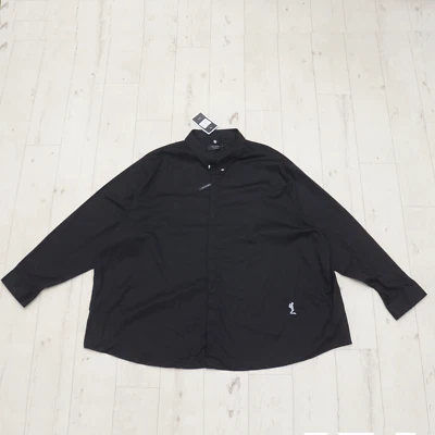 New Rare RELIGION LONDON SKULL Button Down Dress Shirt Big Size 5XL Black - Image 1 of 4