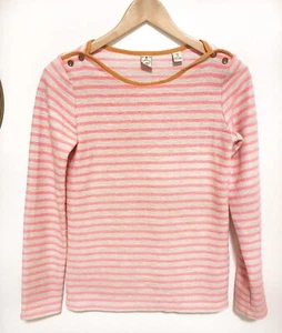 Anthro scotch and soda sweater shirt pink cream Size 14 Girls - Picture 1 of 6