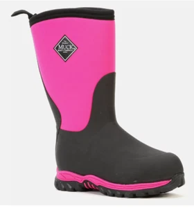 Muck Boot Rugged II Pink Rain Youth Casual Boots RG2-400 - Picture 1 of 1