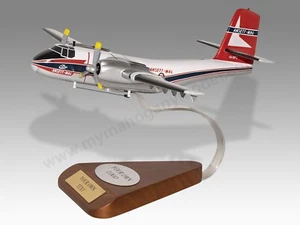 De Havilland DHC-4A Caribou Ansett-MAL Desk Wood Airplane New Model Large 1/72 - Picture 1 of 12
