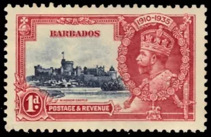BARBADOS 186 (SG241) - King George V Silver Jubilee (pb77482) - Picture 1 of 1