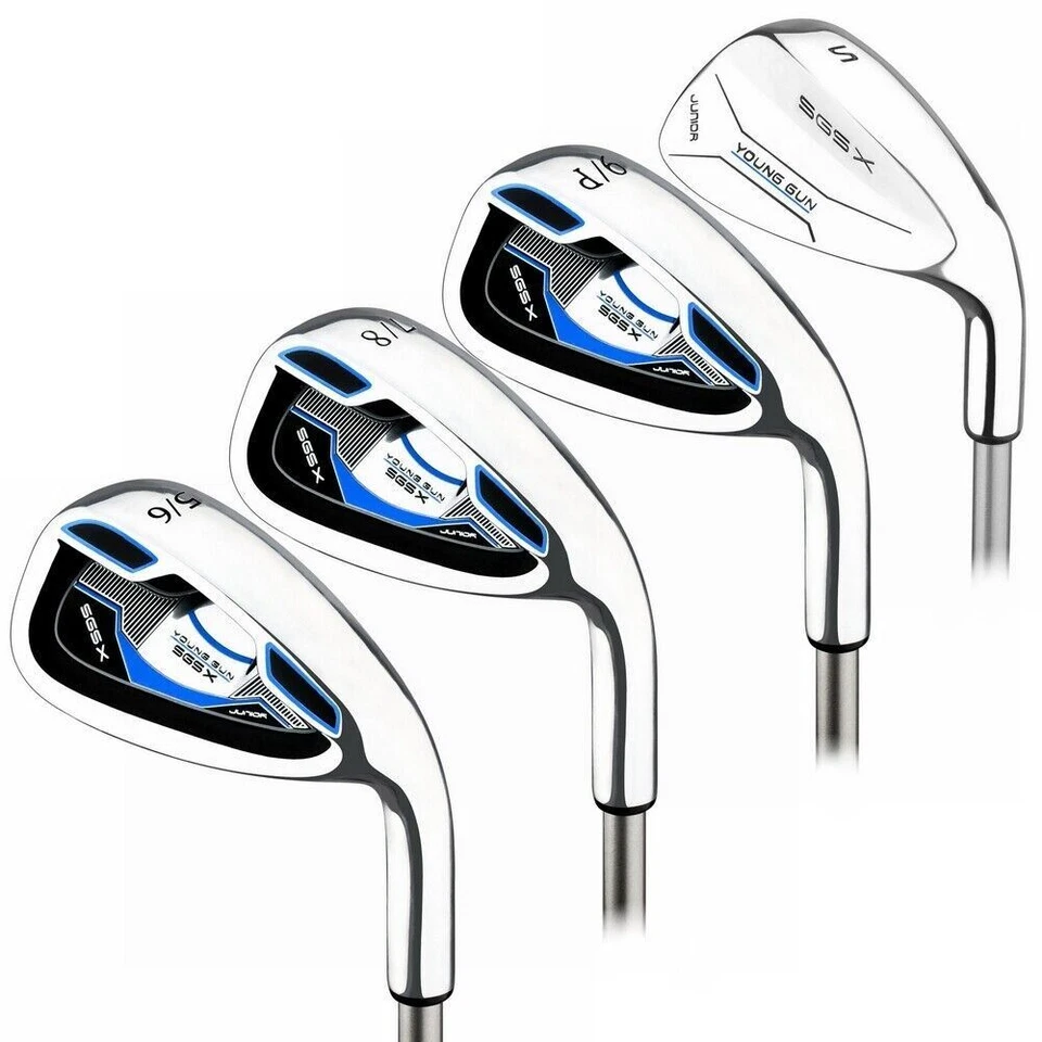 Young Gun SGS X Junior Kids Golf Right Hand Irons & Wedges Age: 6-8 - Image 1 of 1