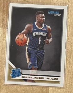 2019-20 Panini Donruss - Rated Rookie #201 Zion Williamson (RC) Pelicans - Bild 1 von 2