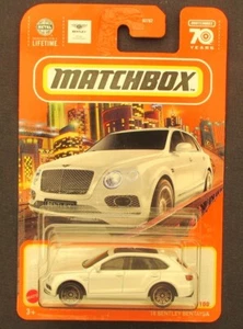matchbox 2023 18 Bentley bentayga white - Picture 1 of 2