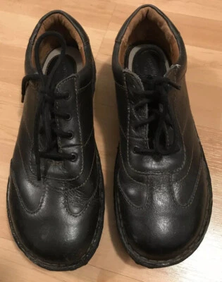 Zapatos Canyon River Blurd de cuero negro para hombre talla 10 M zapato encaje cierre de corbata Foto 1 de 4