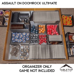 Assault on Doomrock Ultimate Edition Board Game Insert / Organizer - Picture 1 of 7