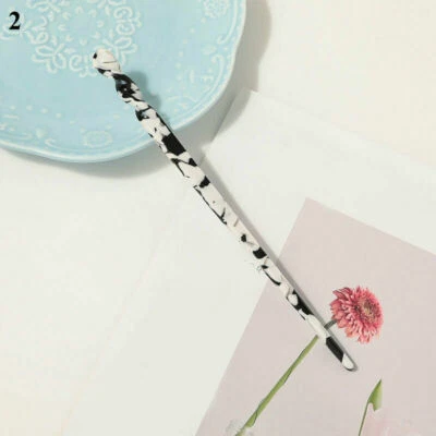 Pin de cabelo vintage feminino formato U longo varas garfo de cabelo cristal grampo de cabelo EUA - Imagem 1 de 4