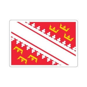 Bandera de Alsacia Francia - PEGATINA Vinilo Corte Beso Calcomanía - Imagen 1 de 25