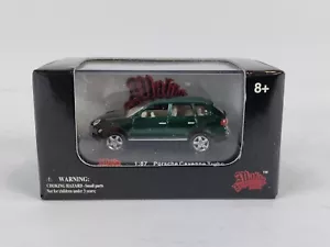 Mallibu International Ltd. miniatura Porsche Cayenne Turbo Verde Scala 1/87 - Foto 1 di 12