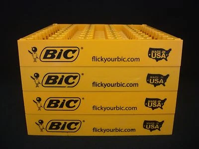 4 Bic Empty Display Tray For 50 Regular size Lighters Counter Top Rack (Used) - Image 1 of 3