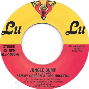 SAMMY GORDON & HIP HUGGERS Jungle Bump on Lulu funk 45 HEAR - Picture 1 of 2