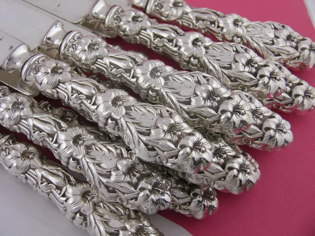 Whiting Manufacturing Company Lily Antique US Sterling Silver for