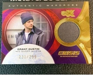 2021 Cryptozoic CZX Crisis On Infinite Earths Barry Allen Jersey 231/299 #M12 - Picture 1 of 2