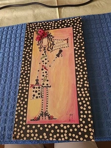 Vtg. By Joey Shoe Shopper Picture 11 By 6 Inches - Picture 1 of 16