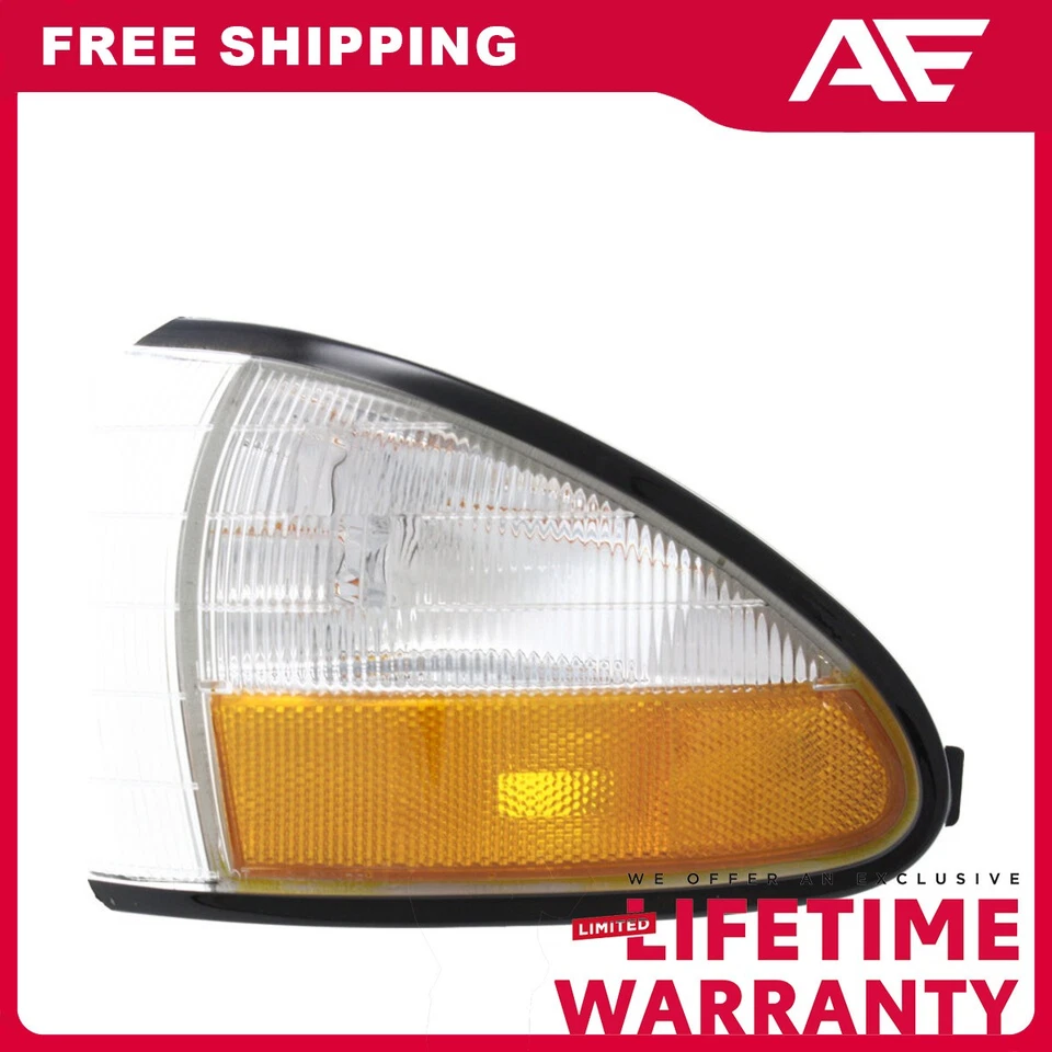 Luz de esquina transparente y ámbar lente lado del conductor para 92-95 Pontiac Bonneville SE SSE Foto 1 de 4