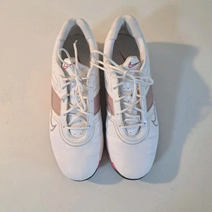 Nike Lunar Links Flywire White/Pink/Silver 8 - Picture 1 of 7