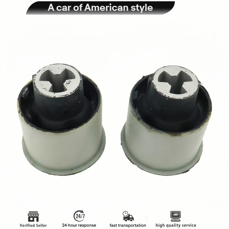 Fits Volkswagen Beetle Jetta Golf Audi TT TT Quattro 2X Axle Beam Rubber Mount - Изображение 1 из 4