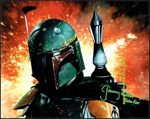 Autógrafo Jeremy Bulloch Star Wars Bobba Fett Bounty Hunter Firmado UACC RD 96 - Imagen 1 de 1