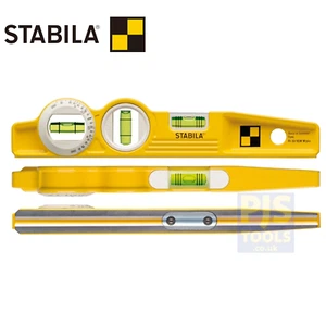 Stabila 81SV 360 250mm 10 Zoll Rohrinstallateure Magnet Boot Torpedo Wasserwaage REM 360 - Bild 1 von 2