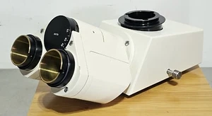 Zeiss 452914 Trinocular Microscope Head with Dovetail Camera Mount - Picture 1 of 11