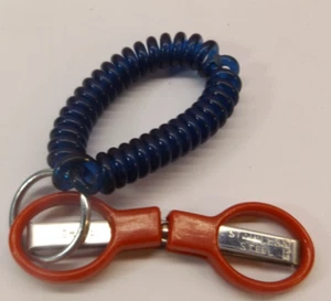 Portachiavi Forbici Pieghevole Portatile Braccialetto Emergenza Viaggio - Foto 1 di 2