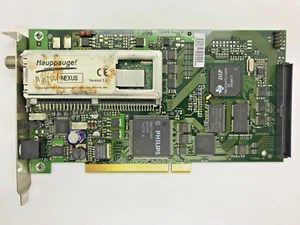 HAUPPAUGE WinTV-NEXUS  VERSION 2.1  DVB-S PCI  TV KARTE  #GK11332 - Bild 1 von 3