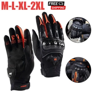 Full Finger Touch Screen Motorcycle Brigade Cycling Gloves Motorbike for Men - Picture 1 of 21