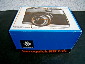 Beroflex beroquick KB 135.2,8/45 mm,Hartbox-Tasche Anleitung.Nostalgie.DDR - Bild 1 von 4