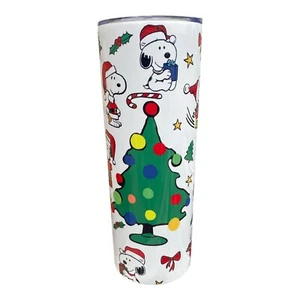 Christmas 20 oz. Stainless Steel Tumbler W/ Lid - New - Picture 1 of 3