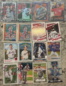 Lote de 16 tarjetas de béisbol Max Scherzer base, inserto, paralelo, etc. - Imagen 1 de 1