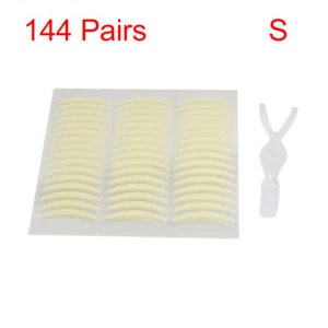 144 Pairs Invisible Eyes Shape Lift Up Double Eyelid Sticker Adhesive Tape S - Picture 1 of 3