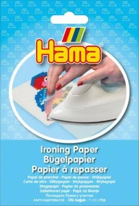 Carta da Stiro per Hama Fuse Beads 4 Fogli e Istruzioni per midi mini maxi - Foto 1 di 2