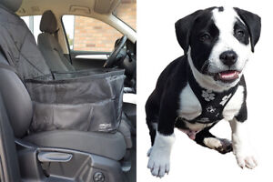 For Car Dog Bag Pet Carry Bag for Car Seat Box & Seat Mat Sitzscho