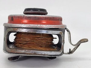 Firestone Fly Reel No 5643-2 Red Fly Fishing, RARE, Works, Needs Cleaning - Picture 1 of 7