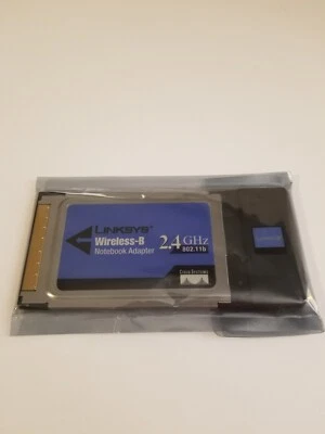 Linksys WPC11 Ver.4 PCMCIA Wireless Network Adapter Card for Laptop - Image 1 of 3