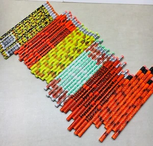 Lot 48 Unused Halloween Pencils - 6 Designs - Picture 1 of 6