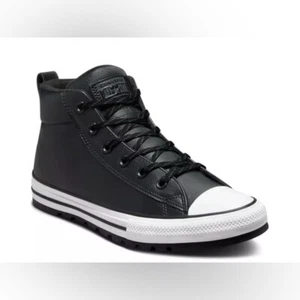 Converse Chuck Taylor All Star Street Lugged Leather Classic High-Top Sneakers - Imagen 1 de 6