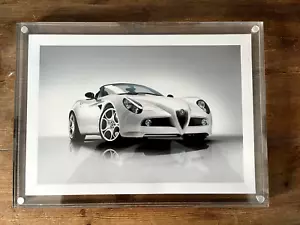 Alfa Romeo 8C Spider Prints and Display Case RARE - Picture 1 of 3