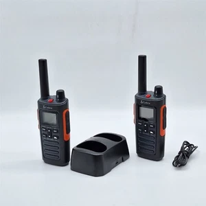 Cobra RX680 Waterproof Walkie Talkie for Adults, Black and Orange - Zdjęcie 1 z 5
