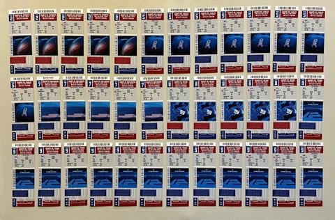 SAQUON BARKLEY ROOKIE FULL TICKET LOT (36) TICKETS NEW YORK GIANTS 2018 FOOTBALL Cover
