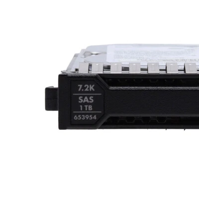 HP 1 TB 2,5" SAS HDD @7,2k für DL380 Gen9 u.a. // 653954 - Bild 1 von 4