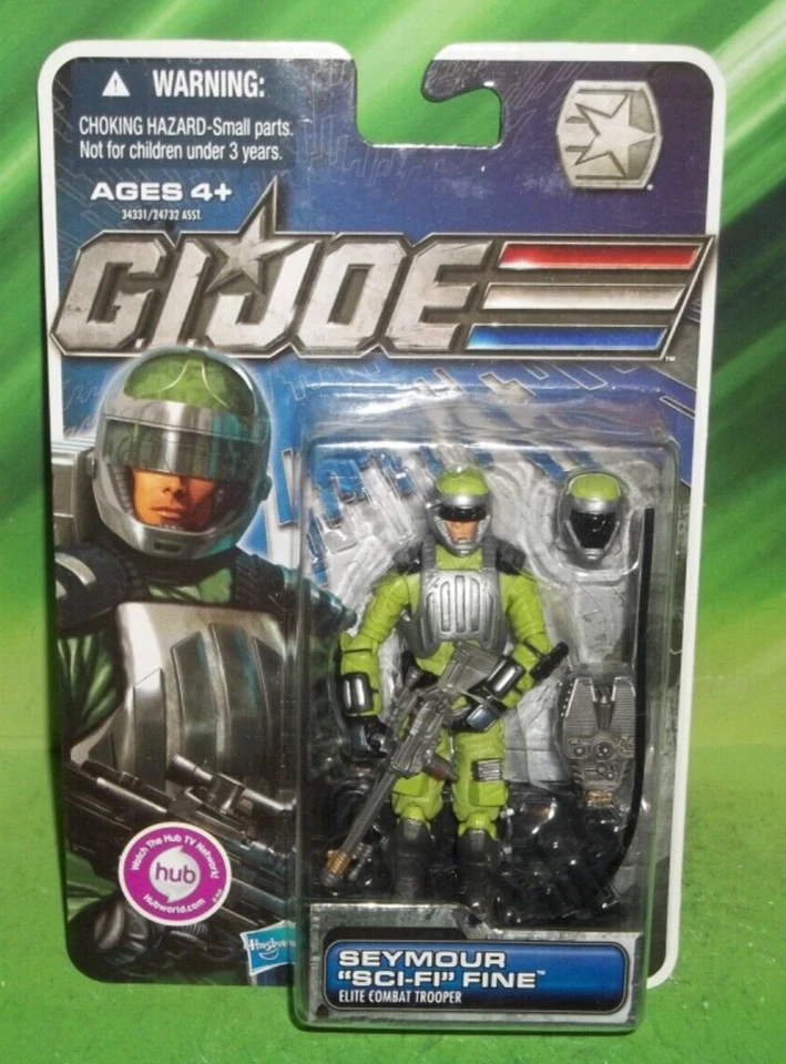 G I GI JOE  30TH ANNIVERSARY SERIES SCI-FI ELITE COMBAT TROOPER FIGURE MOC - Image 1 of 1